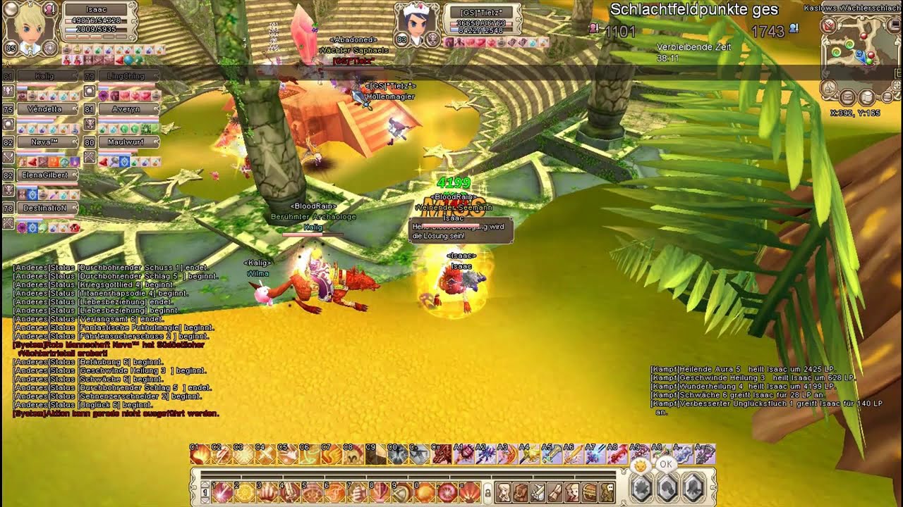 Grand Fantasia: BloodRain vs. Todesg&ouml;tter GvG (lsaac)