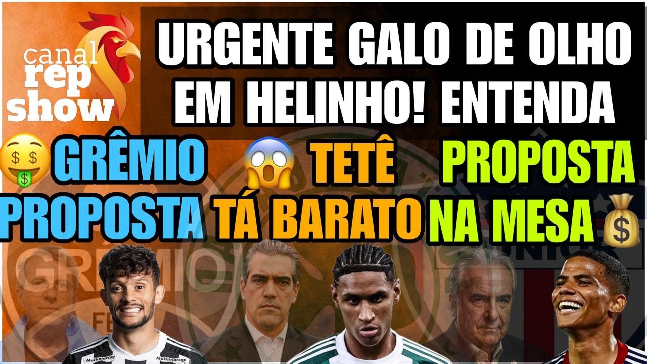 ♻️PROPSOTA NA MESA🤩HELINHO NO GALO🧐TET&Ecirc; TA BARATO⭕GR&Ecirc;MIO QUER SCARPA🚨BASE DO GALO NOT&Iacute;CIAS DO GALO