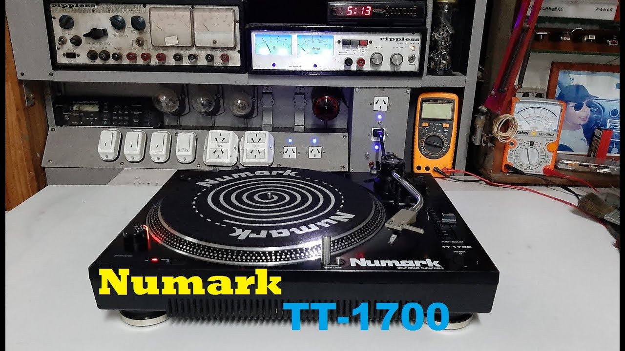 Numark TT 1700 - Reparación y características de la tornamesa.