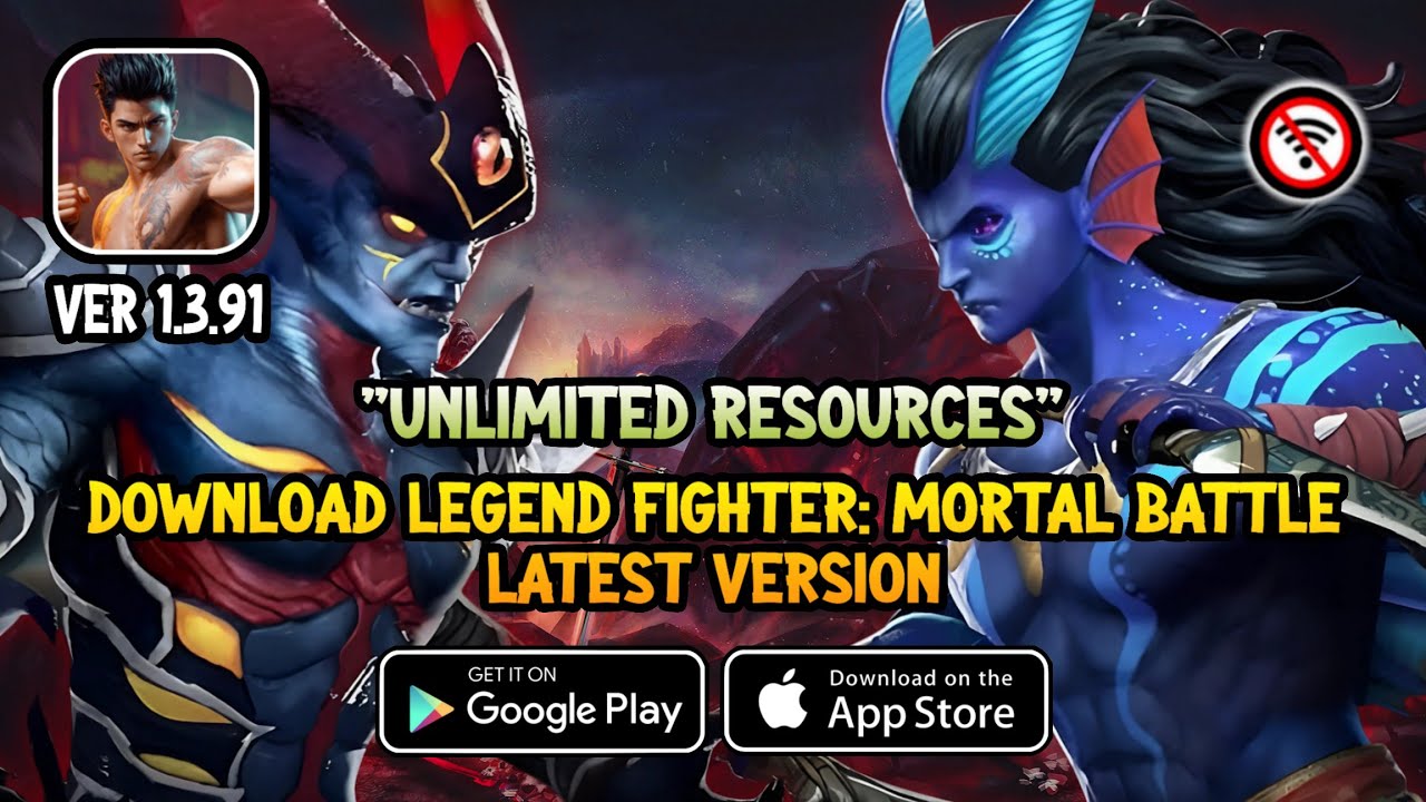Game LEGEND FIGHTER: MORTAL BATTLE (Android/iOS) OFFLINE Mod Unlimited Money, Diamond | Gameplay