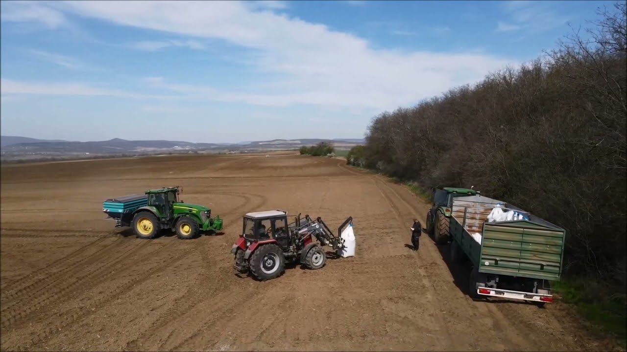 Műtrágya szórás 2022