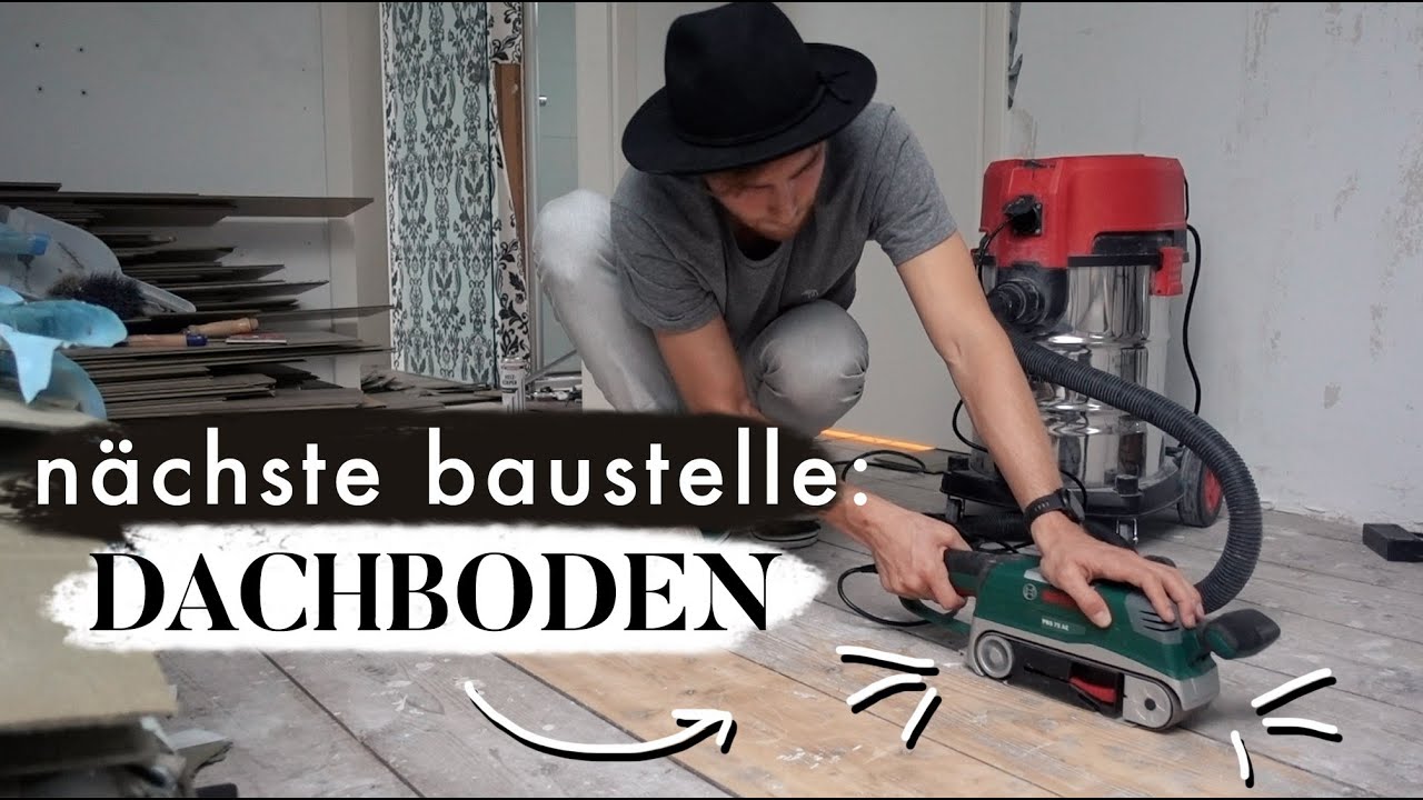 Neue Renovierungen? Der Boden unterm Dach | MANDA Vlog