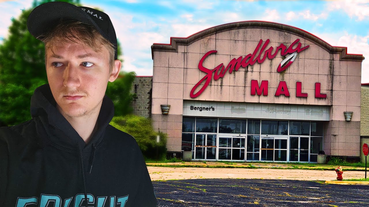EXPLORING AN ABANDONED MALL Ready To Collapse! | Sandburg Mall - Galesburg IL