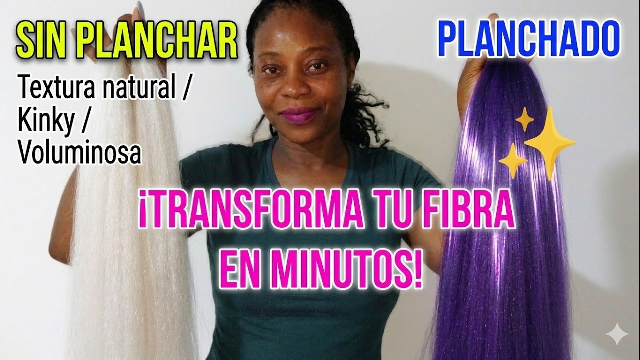 💖Prepara el kanekalon fácil y rápido ✨