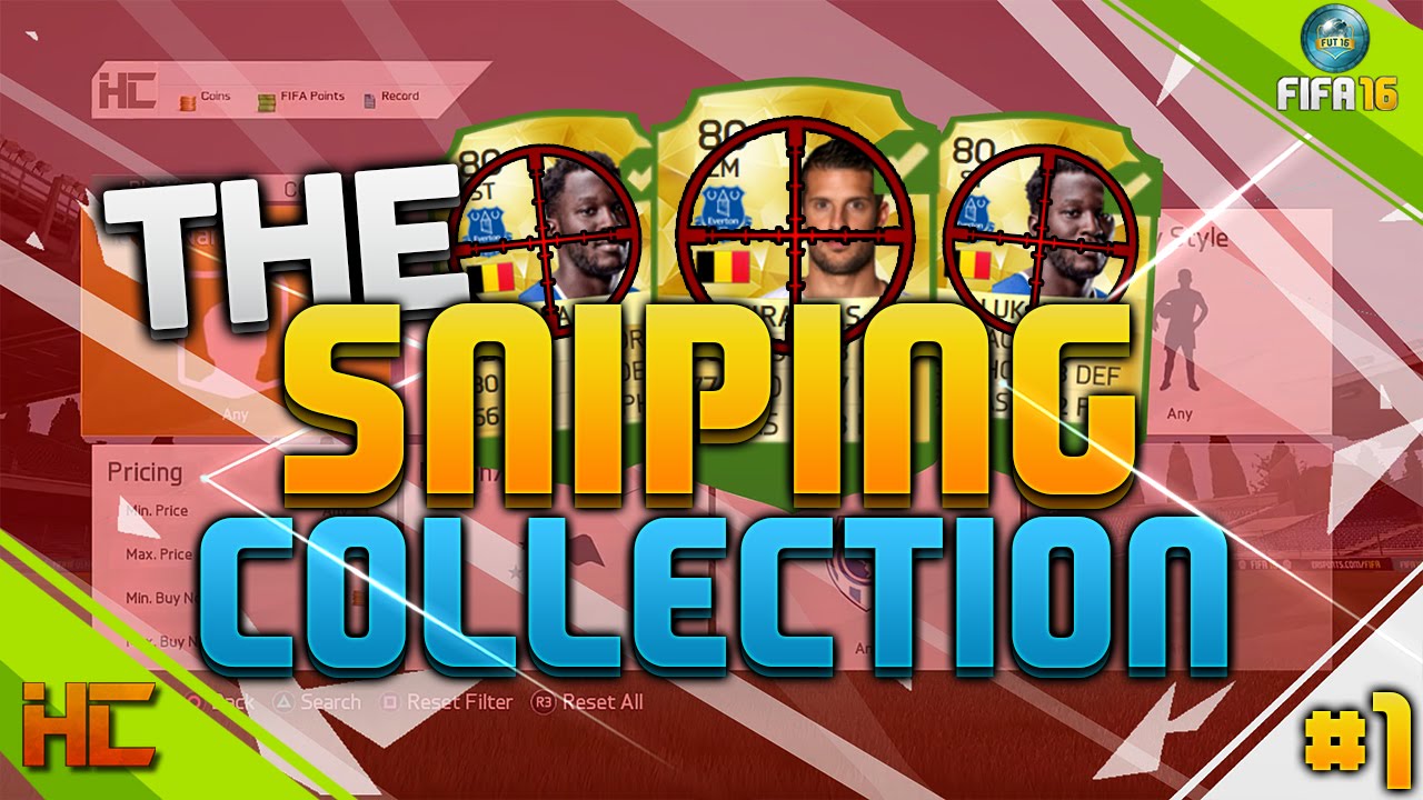 FIFA 16 | THE SNIPING COLLECTION - EP 1 MIN PRICE SNIPE?!? (FUT SNIPING SERIES)