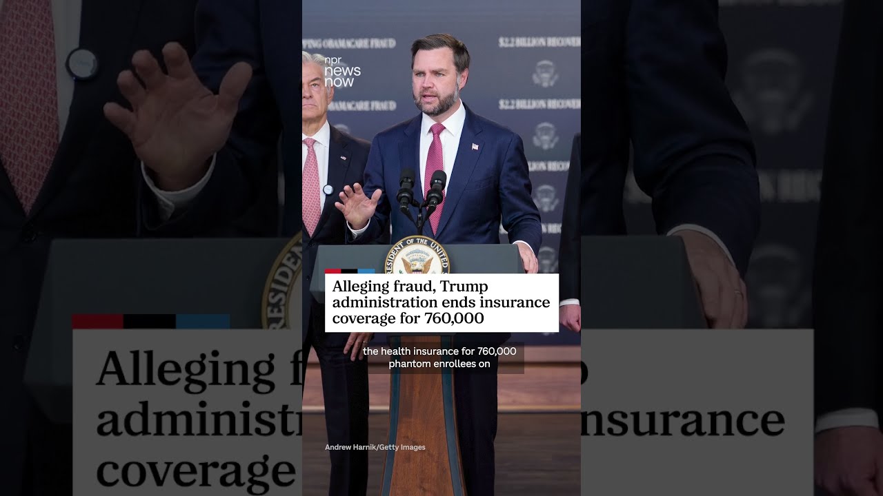 Alleging fraud, Trump administration ends insurance coverage for 760,000
