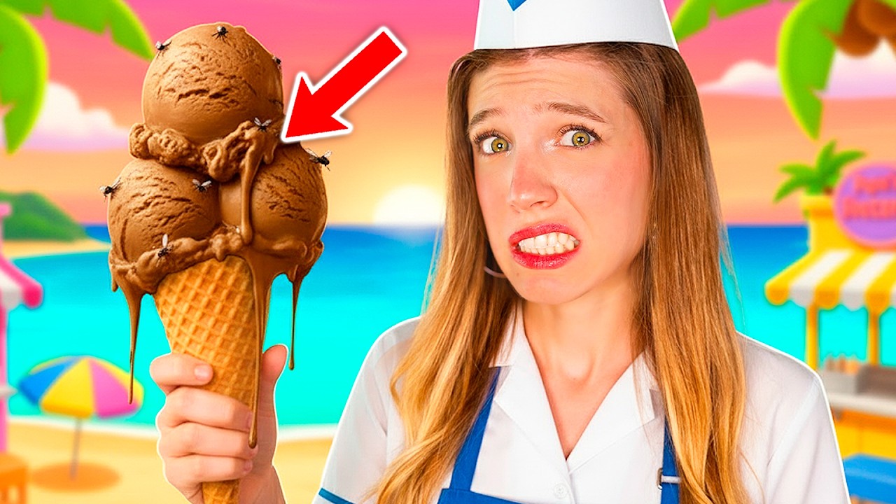 SIMULADOR de HACER HELADOS pero SOY LA PEOR... 🍦💩 (Papa's Freezeria)