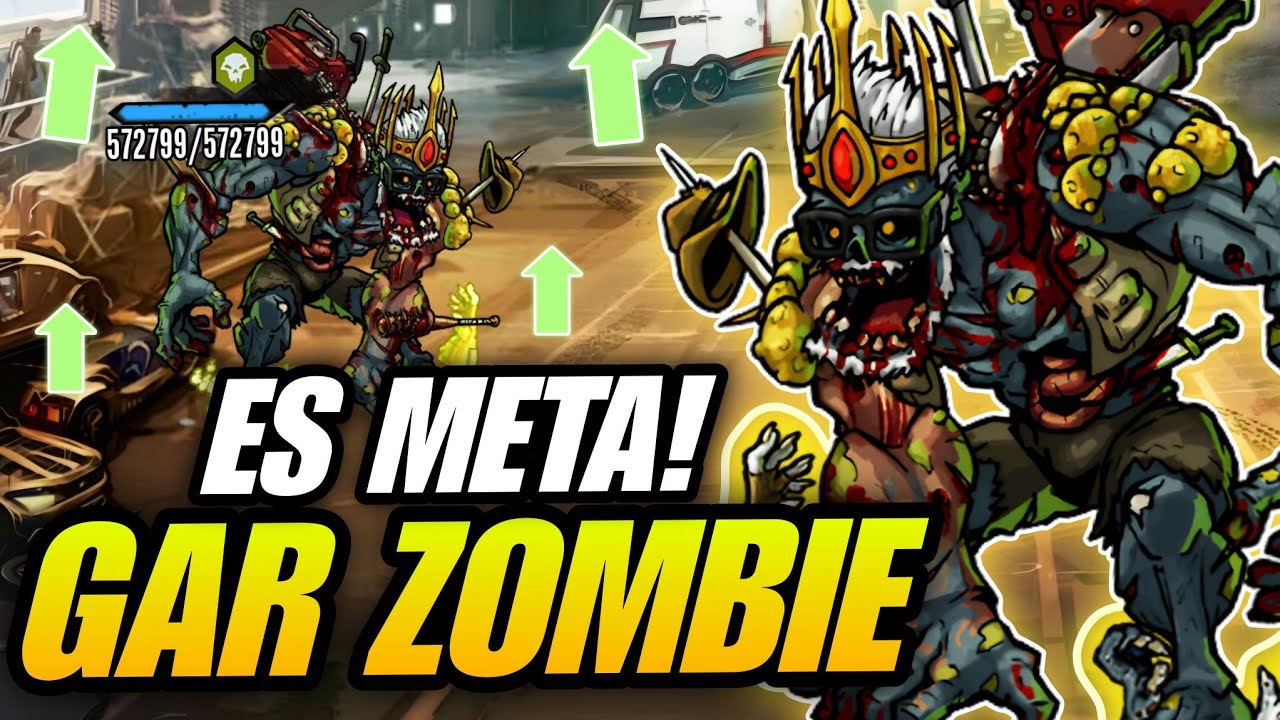 EL MUTANTE NECRO QUE ROMPE EL META 🔥 BUFF A GAR ZOMBIE | Mutants Genetic Gladiators