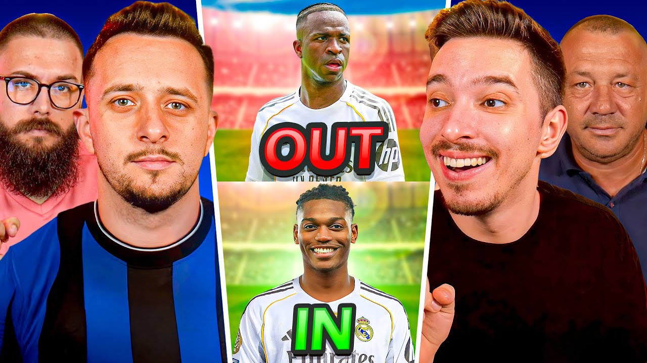 CINE RECONSTRUIESTE REAL MADRID MAI BINE? CU VANEZ, SABIN ILIE SI IVVAN! PASE PASE GOL #43