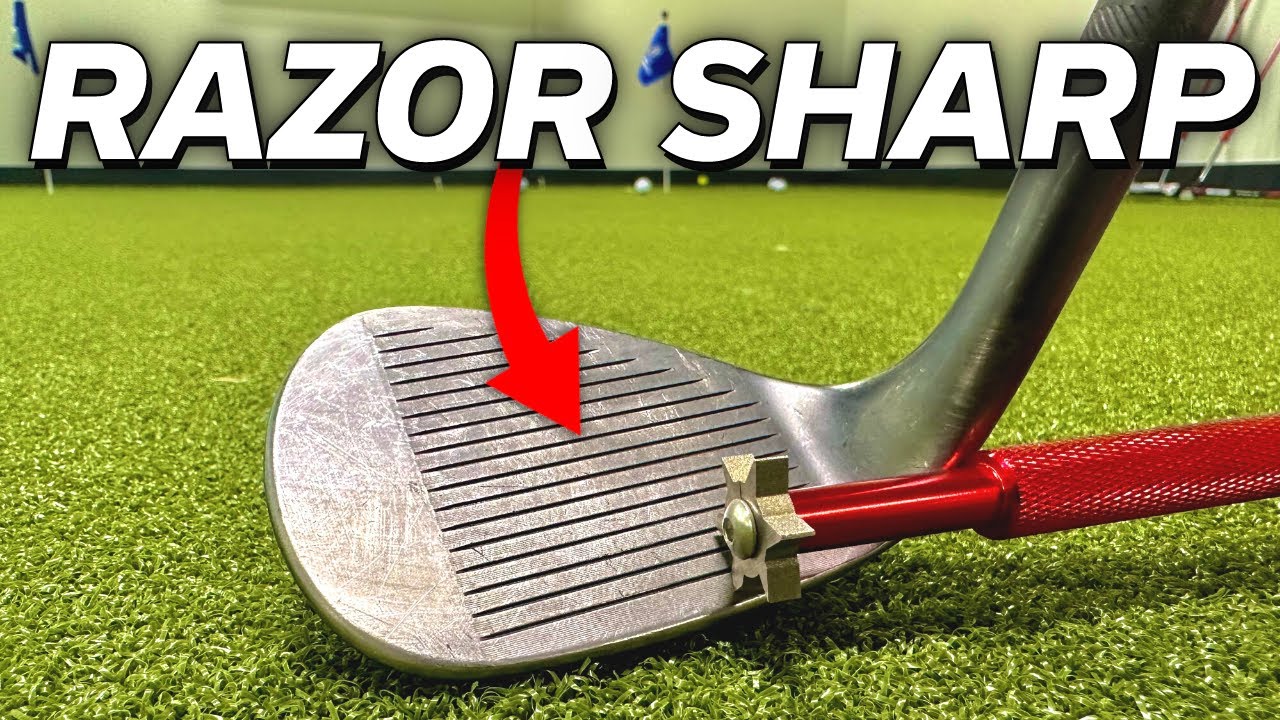 I Sharpened My Golf Grooves And This Happened...