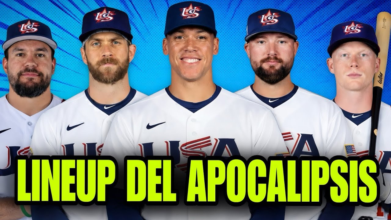 LA DESTRUCTORA ALINEACIÓN DE ESTADOS UNIDOS PARA EL CLÁSICO MUNDIAL 2026! CON AARON JUDGE Y MÁS! MLB