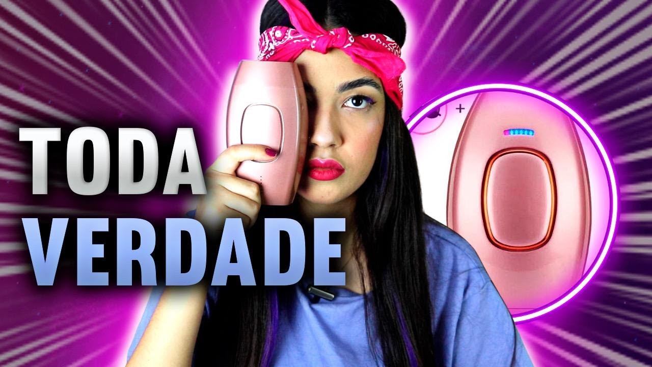 TODA A VERDADE sobre a depiladora luz pulsada IPL-fotodepilação. SÓ COMPRE DEPOIS DE VER ESSE VÍDEO!