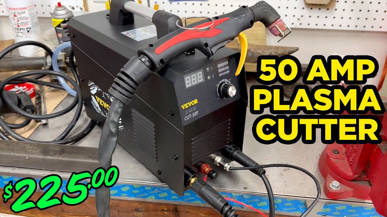 VEVOR 50 Amp Plasma Cutter - Honest Review - Non-Touch, Pilot Arc, 110V/220V Dual Voltage