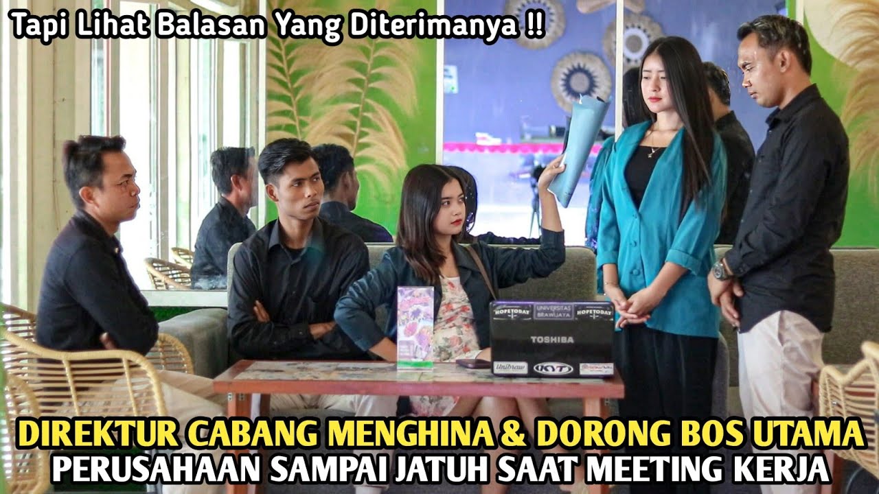 DIREKTUR CABANG MENGHINA & MENDORONG BOS UTAMA PERUSAHAAN SAMPAI JATUH SAAT MEETING KERJA ! TAPI DIA