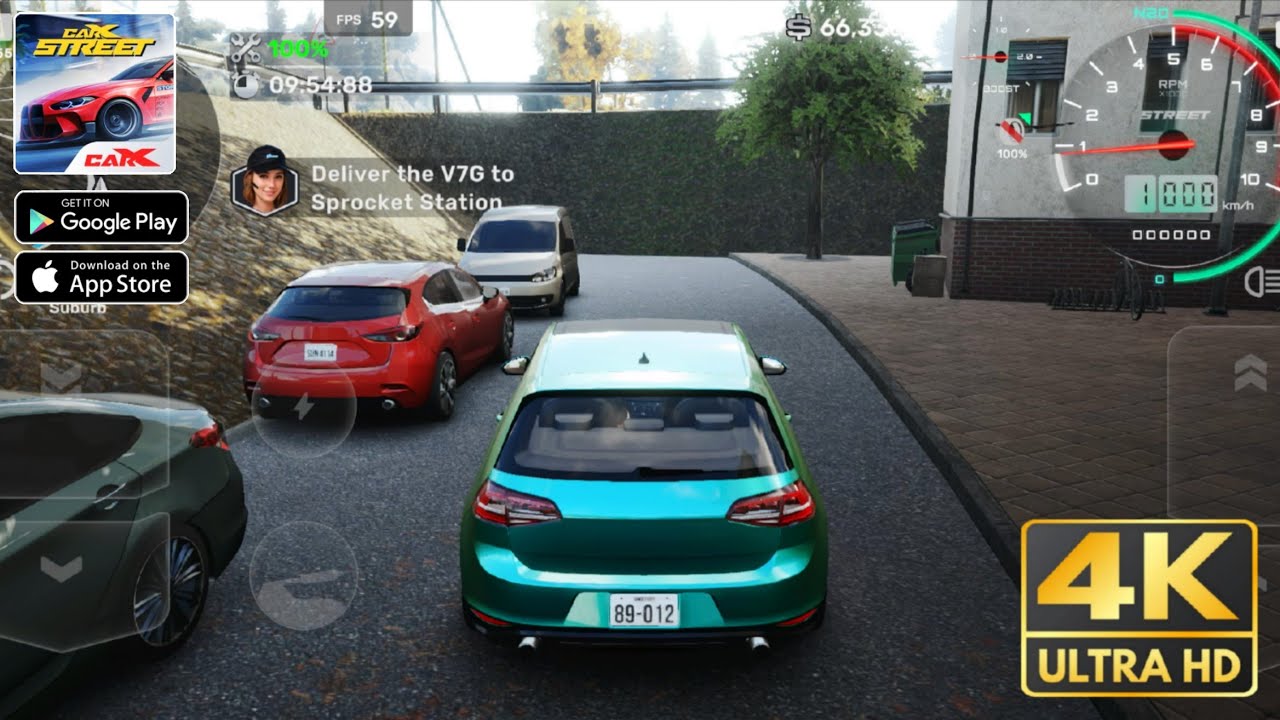 CarX Street Mobile | V7G (Volkswagen Golf GTI MK7) Delivery | IPHONE 17 PRO MAX