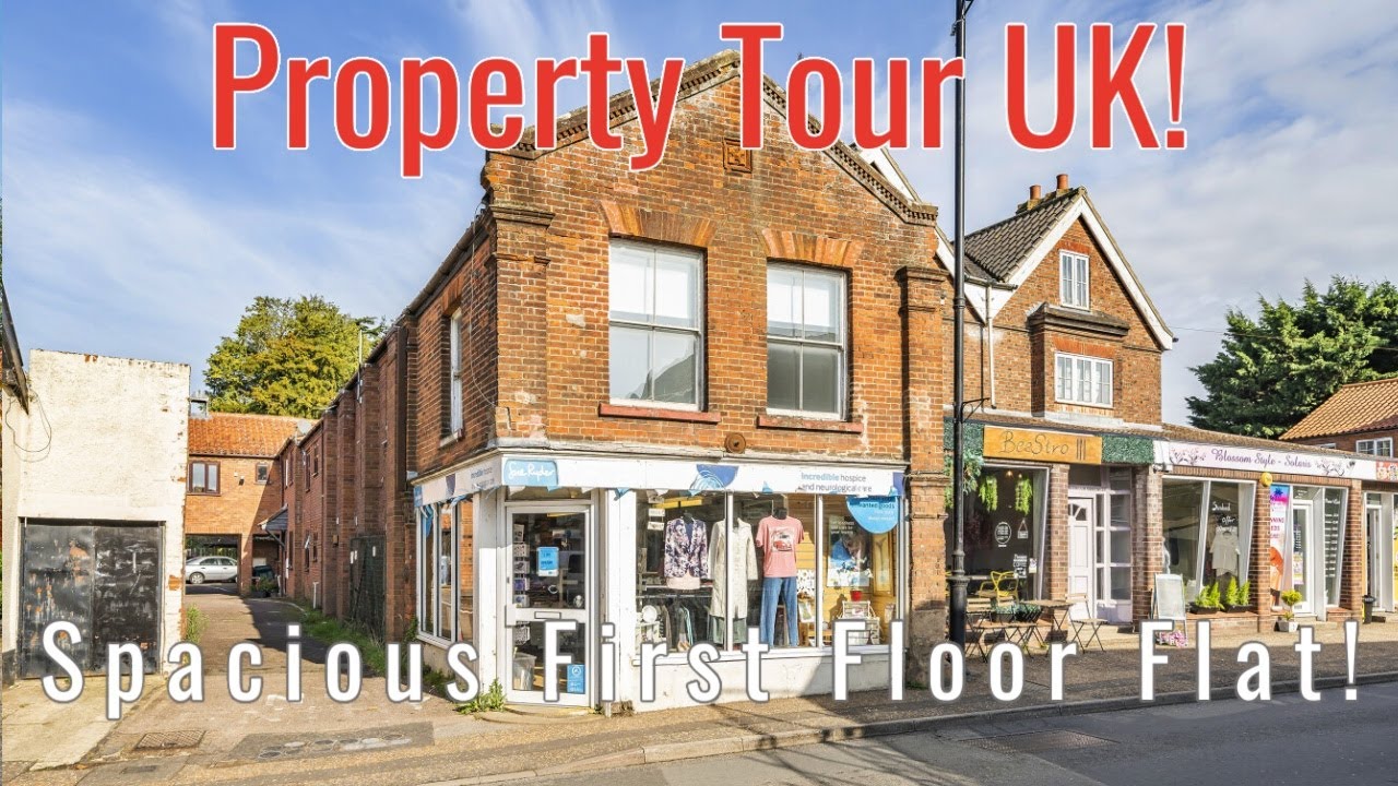 PROPERTY TOUR UK Town Centre Flat! For Sale £110,000 Watton, Norfolk - Longsons estate agents.