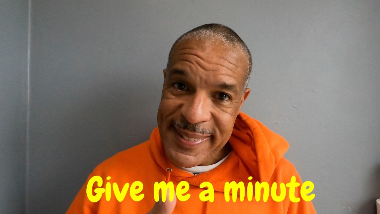 Give me 1 minute to tell you 2 important things