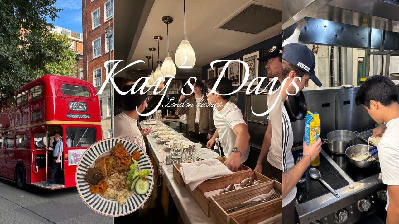 a day in my life living in London | food, friends and family