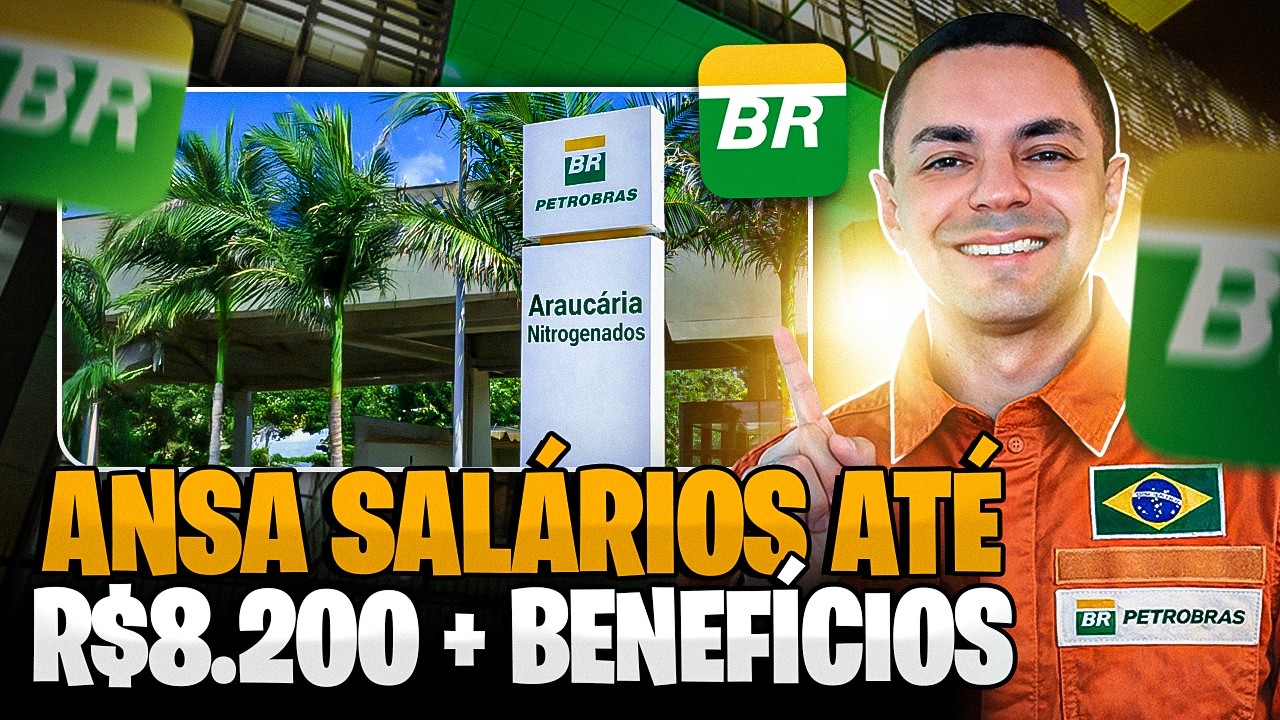 Concurso ANSA: Inscrições Abertas! Subsidiária da Petrobras no PR (Salários até R$ 8.200)