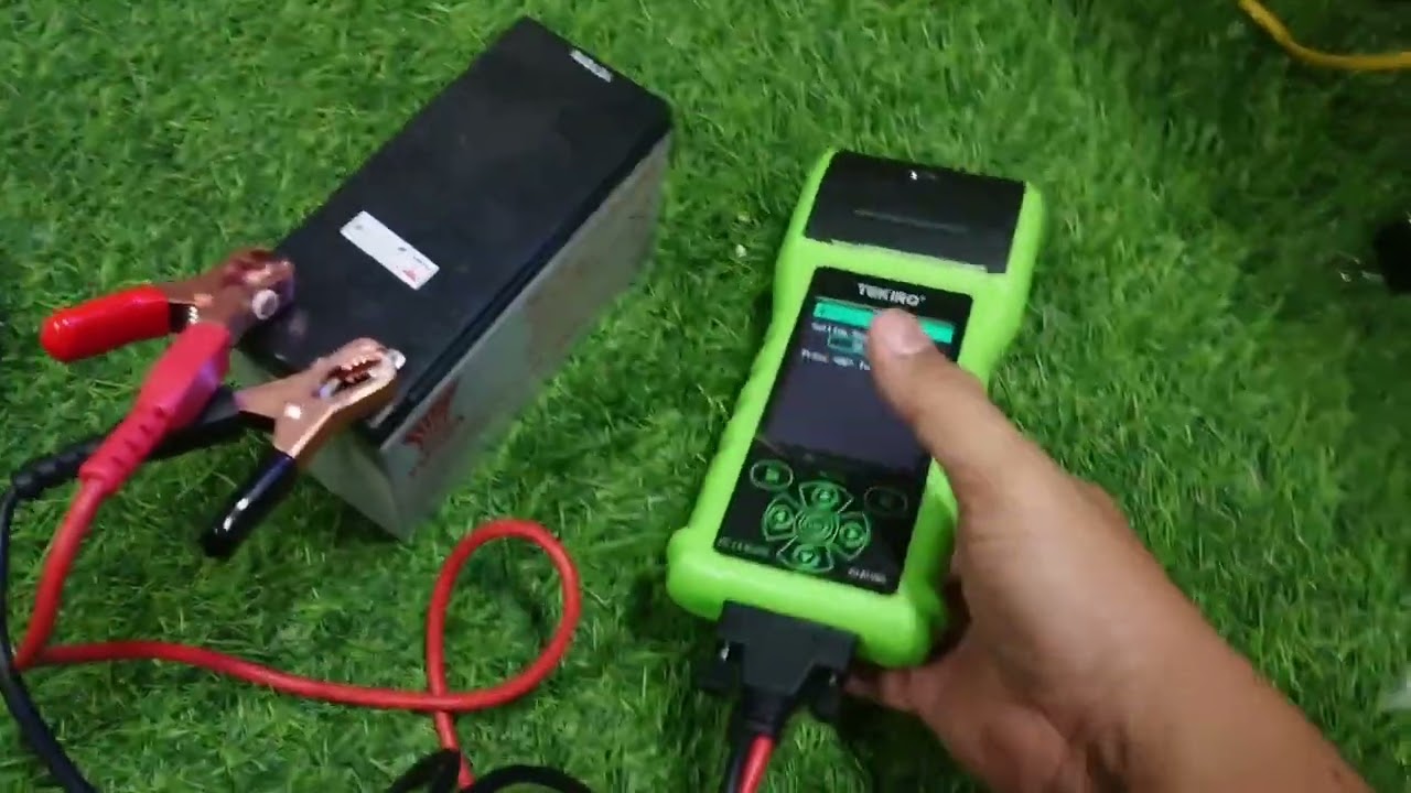 Unboxing alat cek baterai merk Tekiro AU-BT1991 Baterry Tester Cek Aki Mudah dengan alat ini