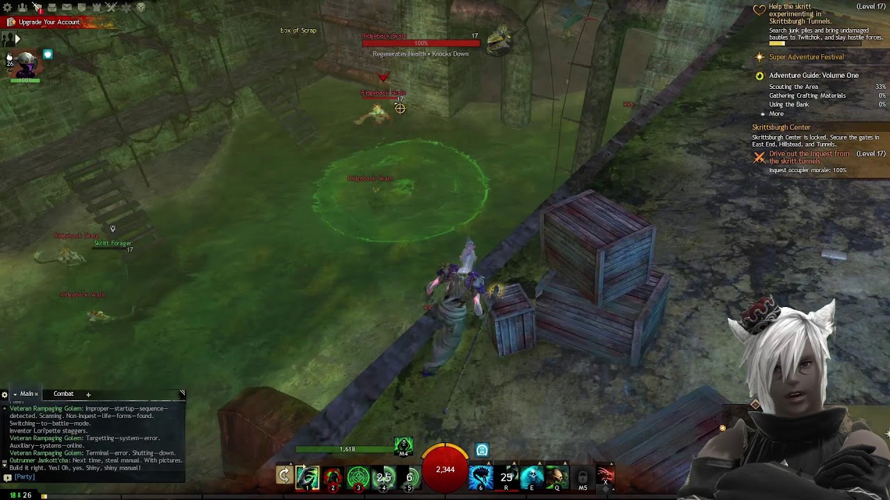 ~FF14 Player Tries Guild Wars 2 for the first time!~