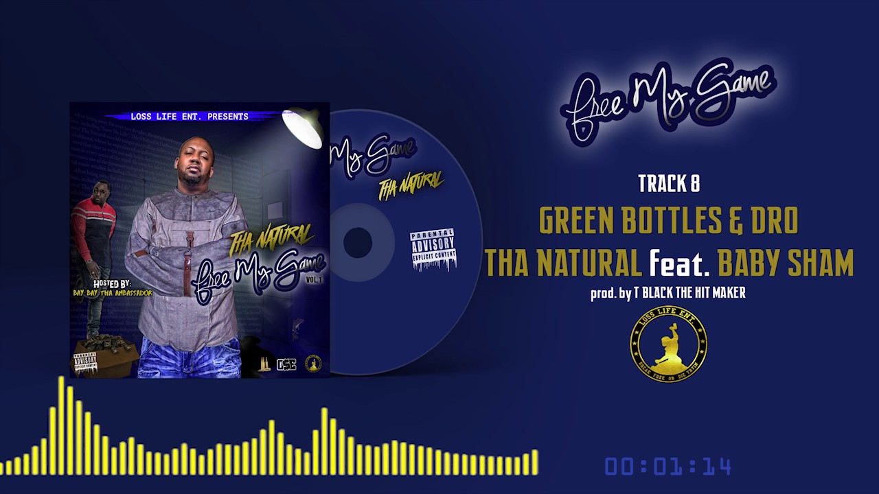 Green Bottles & Dro - Tha Natural feat. Baby Sham | Free My Game Mixtape Vol. 1