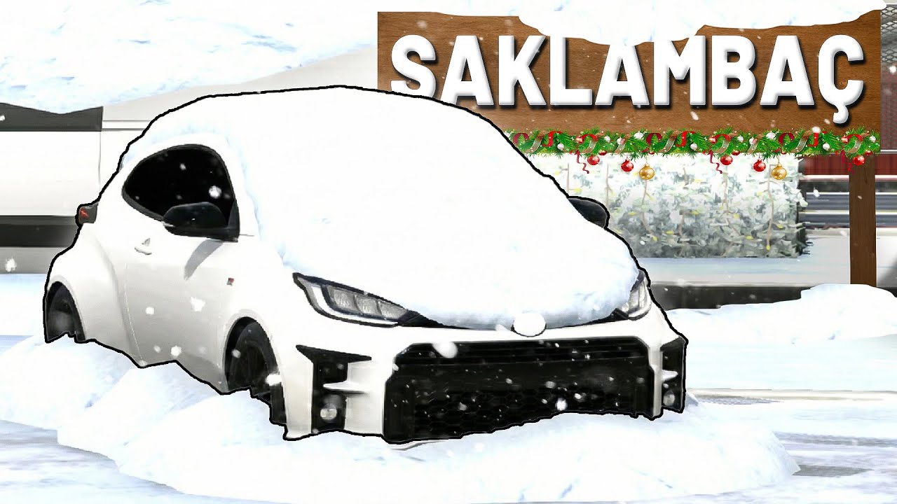 YENİ KARLI HARİTADA SAKLAMBAÇ MODU OYNADIK !! Car Parking Multiplayer