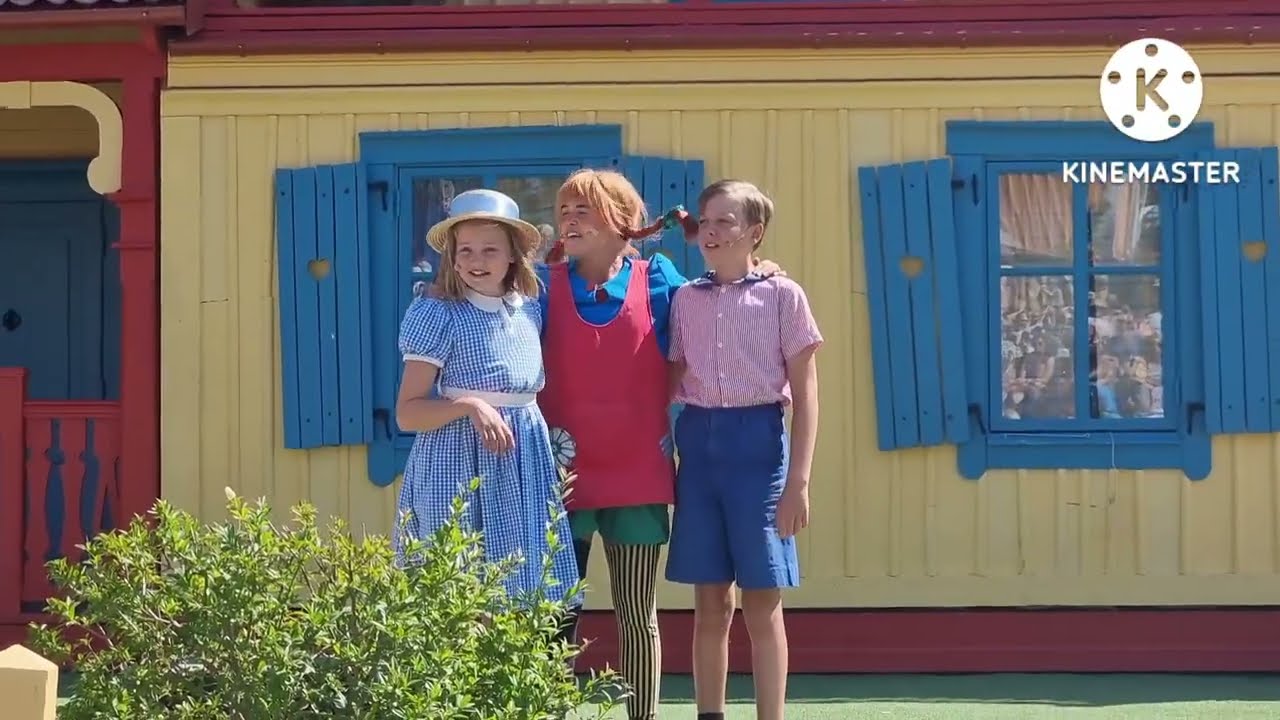 Pippi leker kull med poliser| Astrid Lindgrens Värld| Sommar 2022