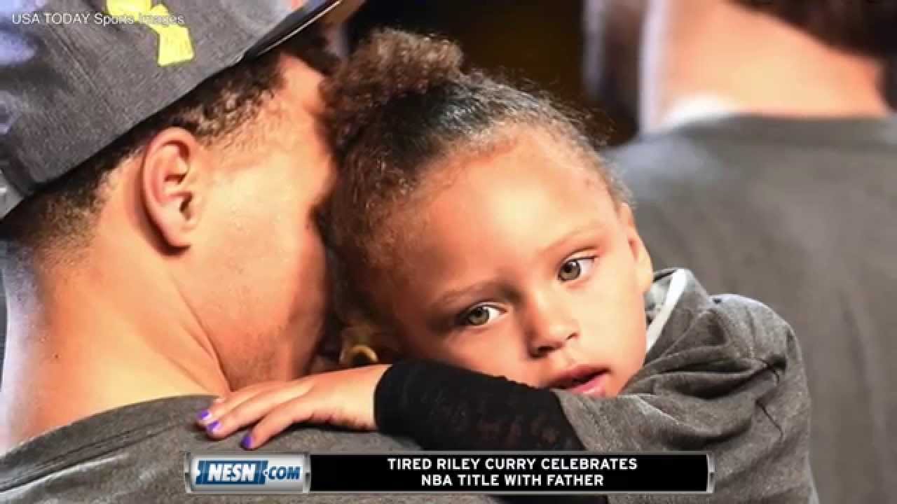 NBA Finals: Poor Riley Curry Just Wanted Some Sleep During Warriors' Title Celebration