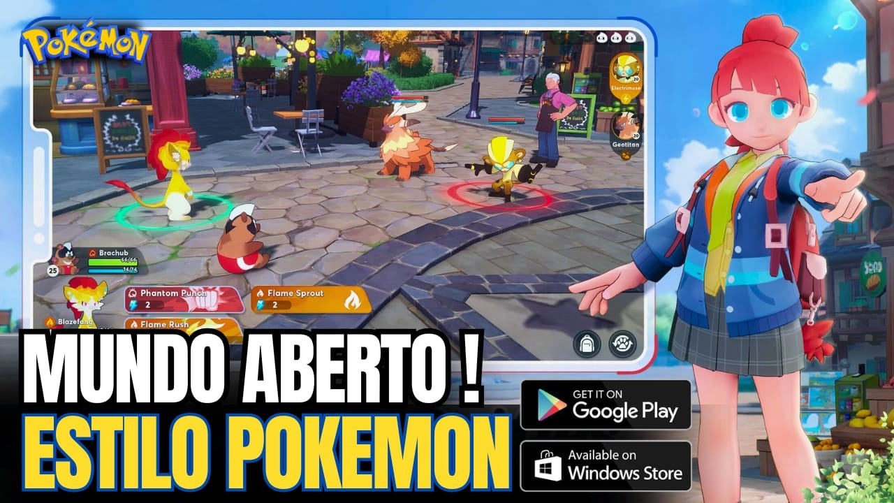 NOVO JOGO CÓPIA de POKEMON MUNDO ABERTO pra MOBILE e PC É MUITO BOM 😱 KARDMI | RPG MOBILE 2026