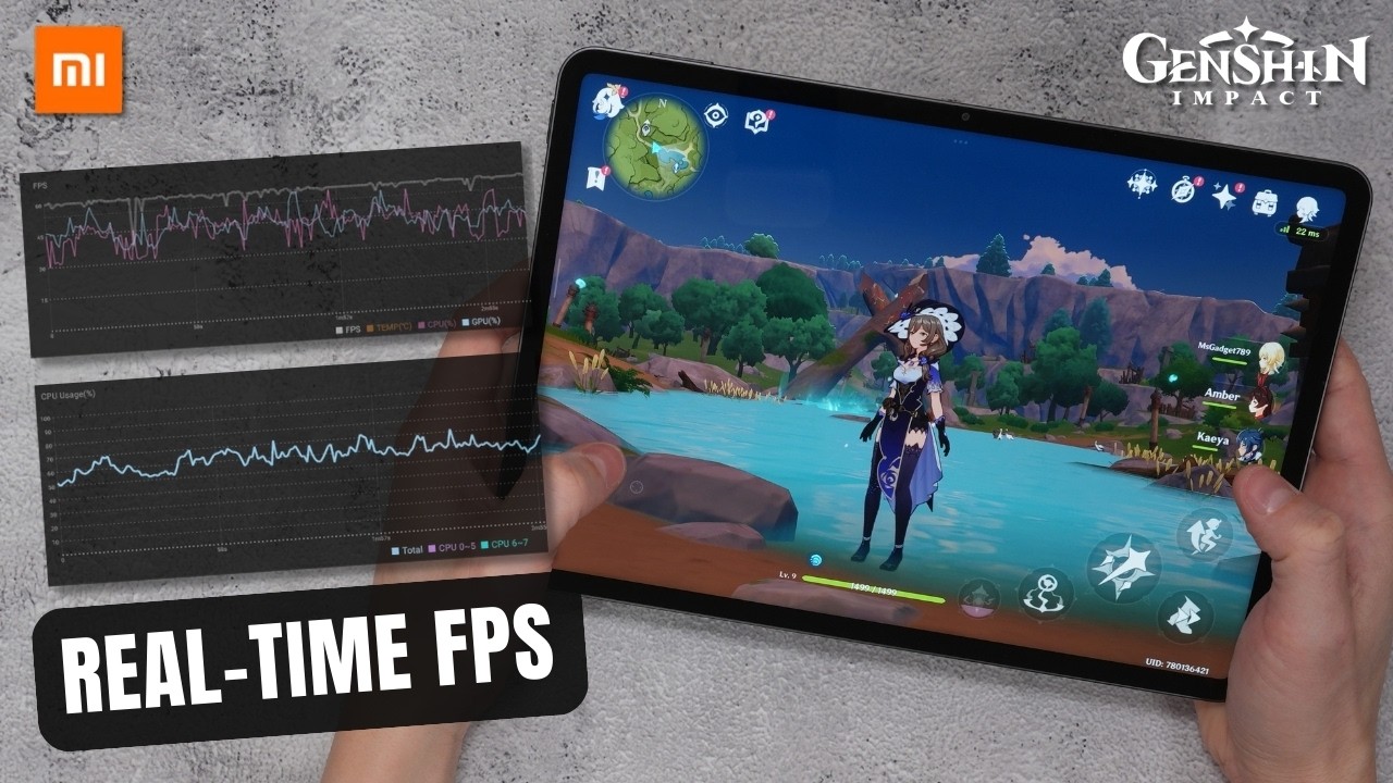Xiaomi Pad 7 | Genshin Impact (MAX Graphics!)