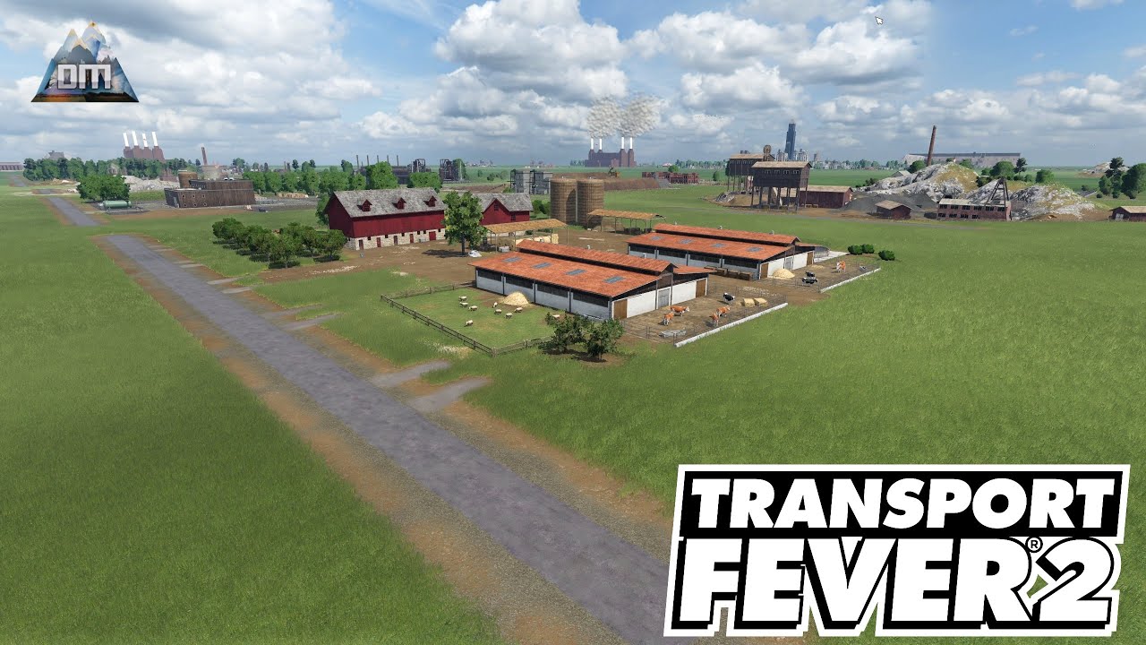 Мод-паки «Industry» для Transport Fever 2 и как они работают. (Мод Freestyle Industries)