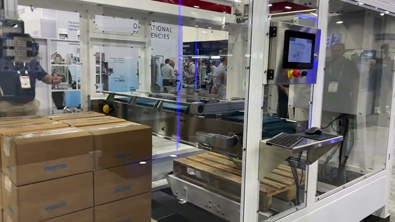 Codi Manufacturing and Festo's Flex Stack Pro Palletizer