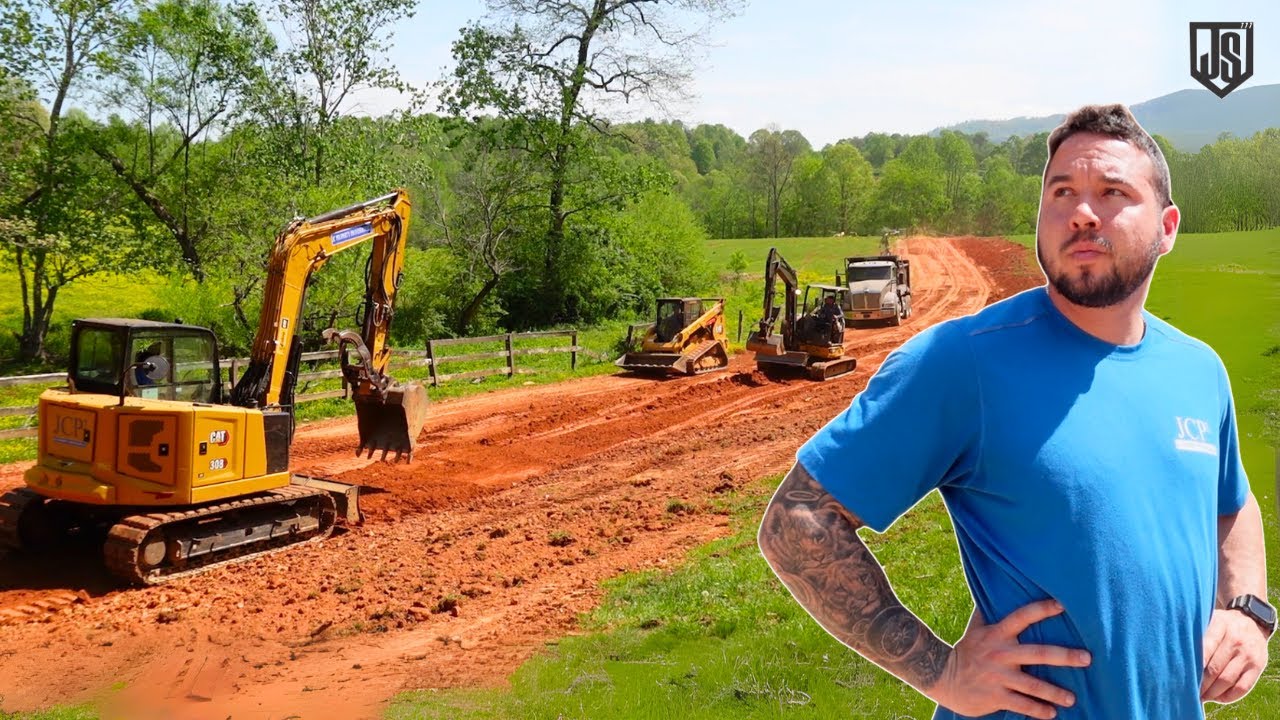 Widening MX Track Roads Before Race Day | Down Dozer Holding Us Up