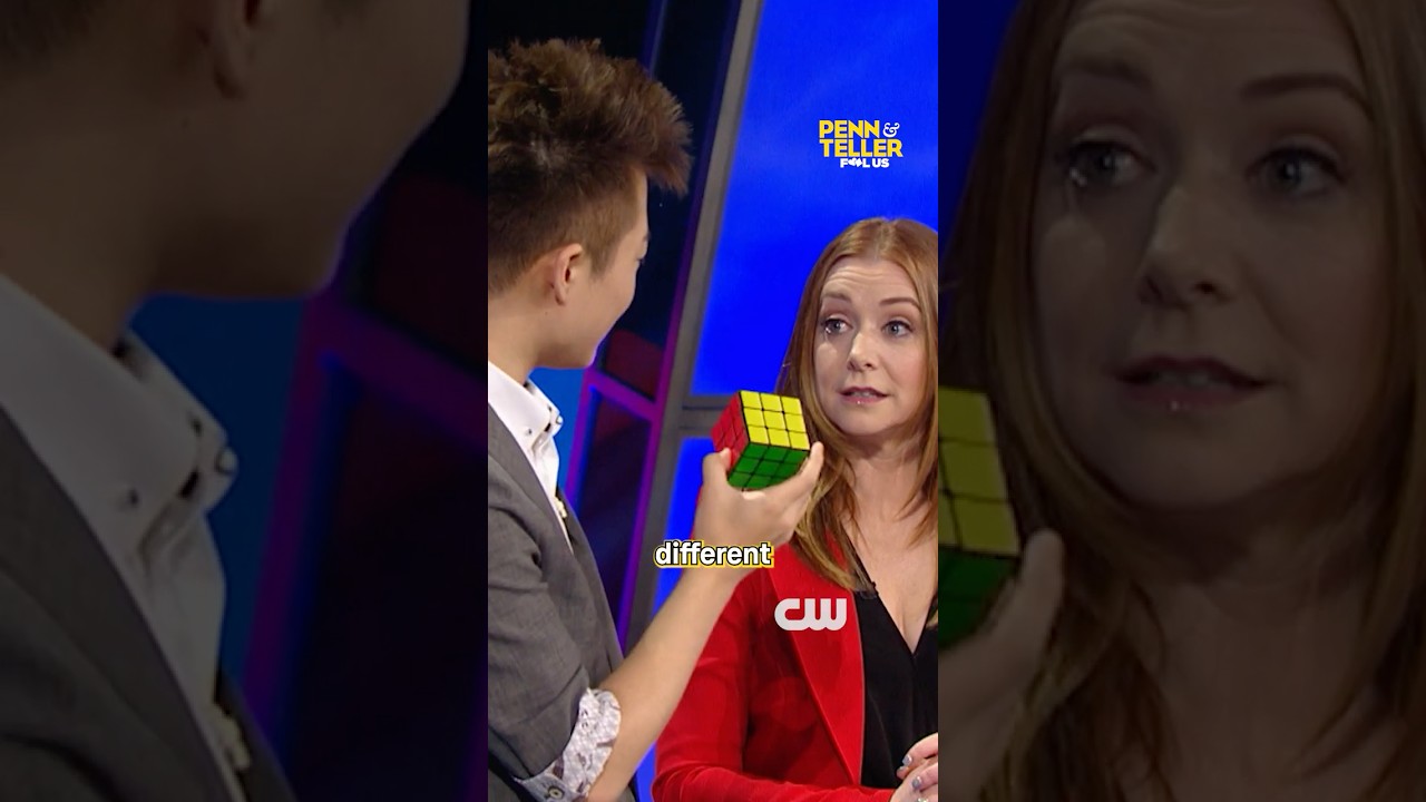Magic Cube #pennandteller #magic #magician