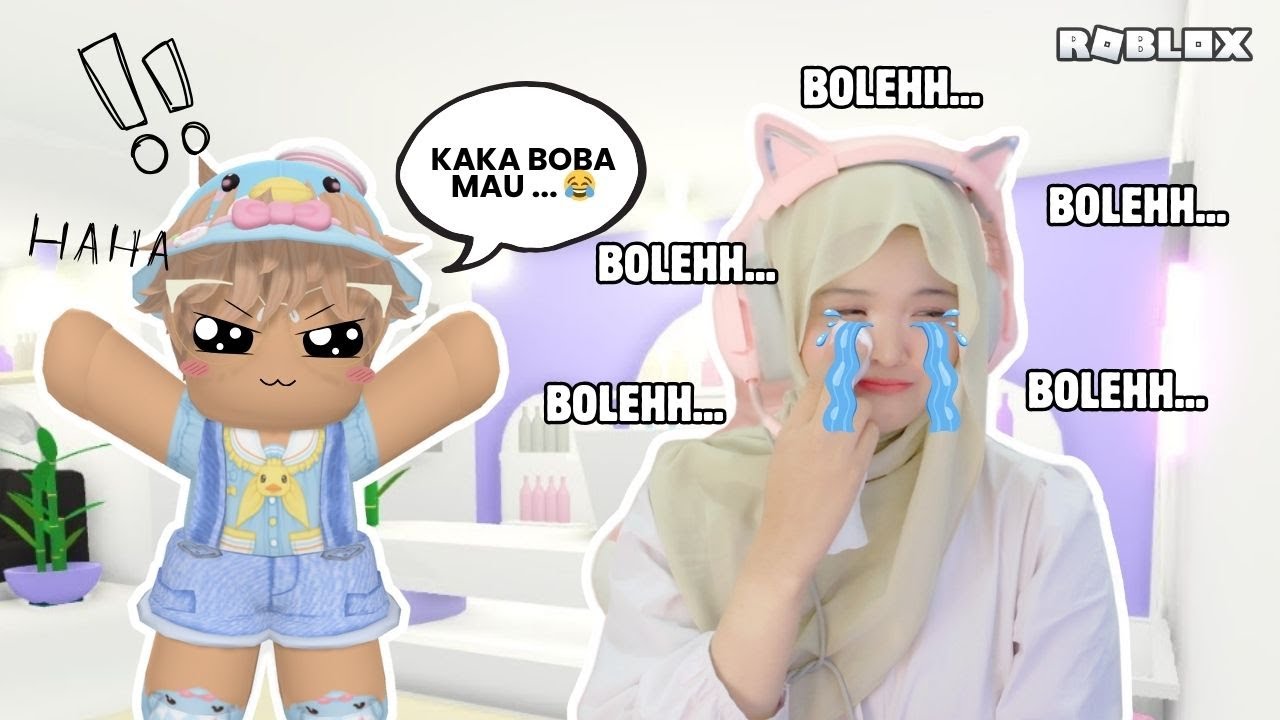 3 PERMINTAAN BOBA HARUS AKU KABULKAN!!😭 PUSYINKK I Roblox Indonesia