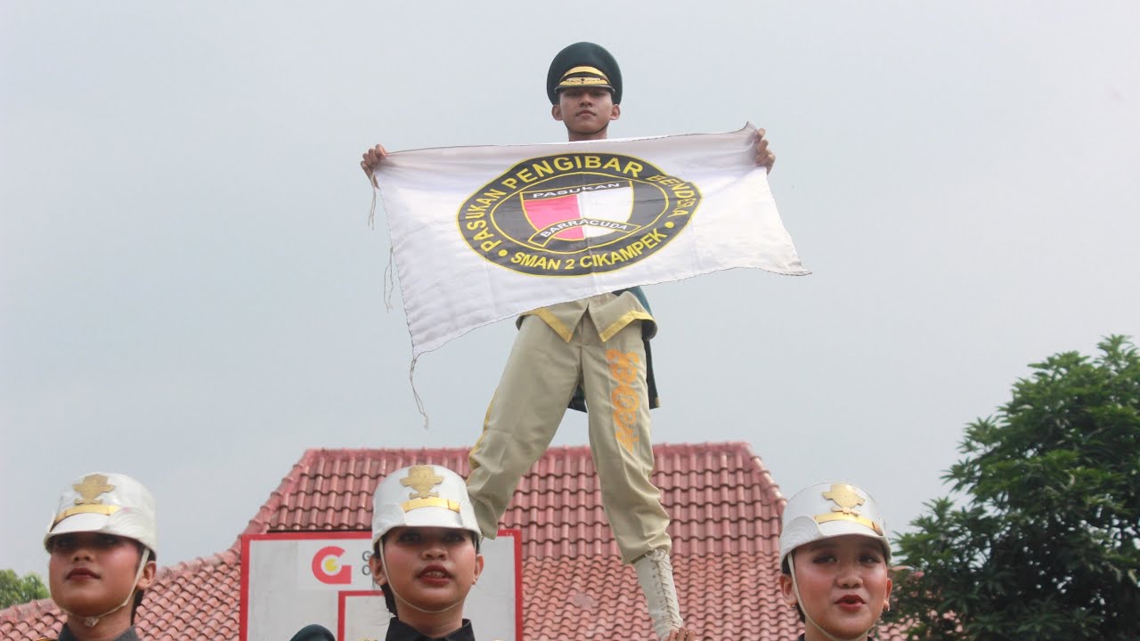 Demo eksktrakulikuler Paskibra SMAN 2 Cikampek | BARRACUDA