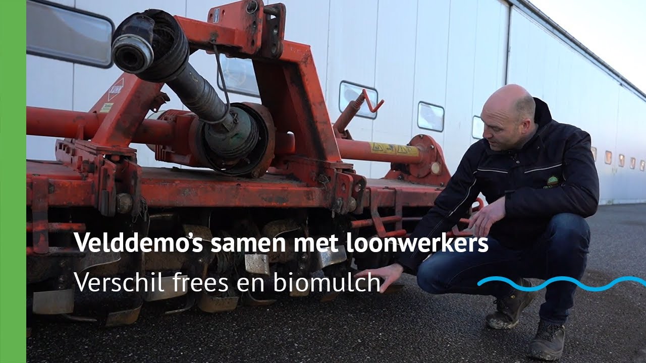 Verschillen tussen een traditionele frees en biomulch