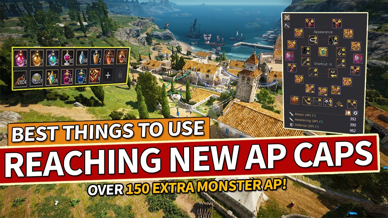 Best Ways to Reach New AP Caps for PvE Guide in Black Desert