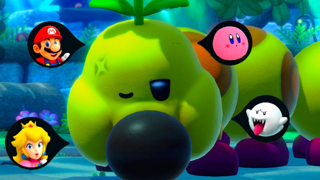 [スーパー マリオパーティ]  星のカービィシリーズvsテレサvsマリオvsピーチ(CPU最強 たつじん)