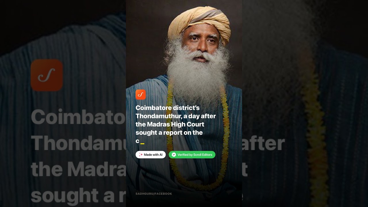 Jaggi Vasudev&rsquo;s Isha Foundation raided by police after Madras HC orders enquiry