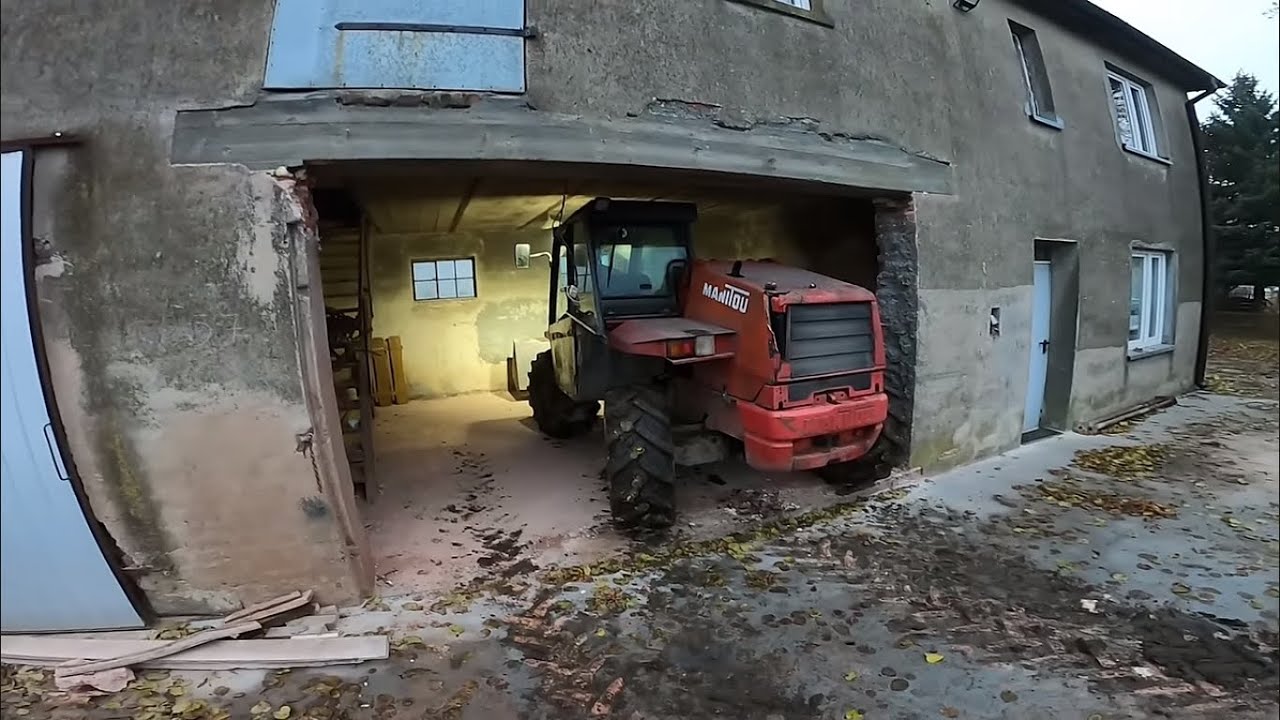 Wycieczka Stefana || Wywożenie gruzu z garażu || Sprzedaż ziemniaków  || Porządki na gospodarstwie