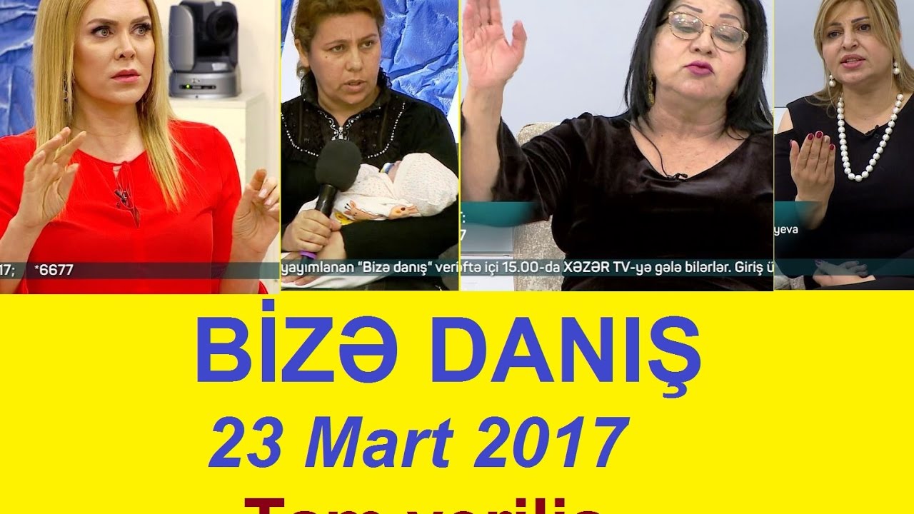 Bize danis 23 mart 2017 tam verilis / Bize danis 23.03.2017