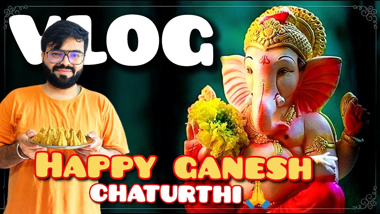 Ganpati Festival Vlog 2025 | Holy Bath of Ganesh Ji & Modak Prasad Preparation