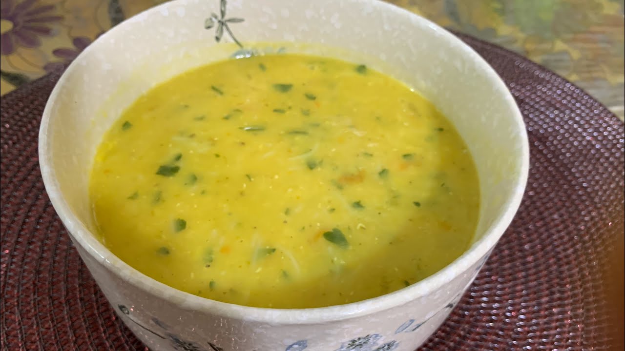 افضل حساء(شوربة) صحية للعدس مع الخضار في شهر رمضان