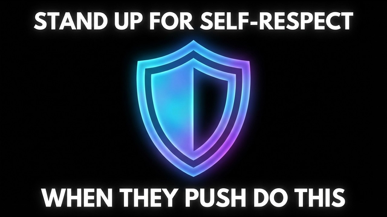 If They Do This… Do THIS Instead (Self-Respect Psychology) (LIVE) @UpgradeYourSelf_Knowledge