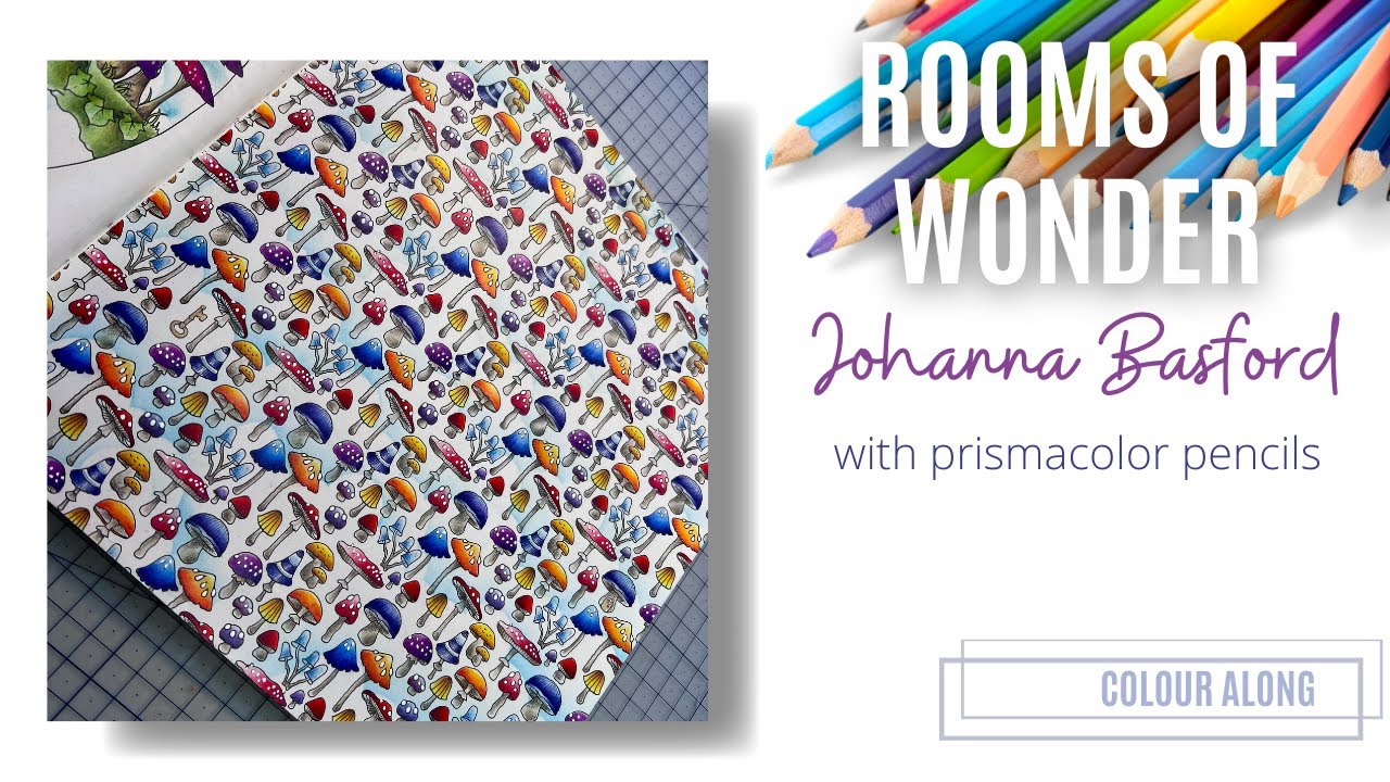 Colour Along | Rooms of Wonder by Johanna Basford