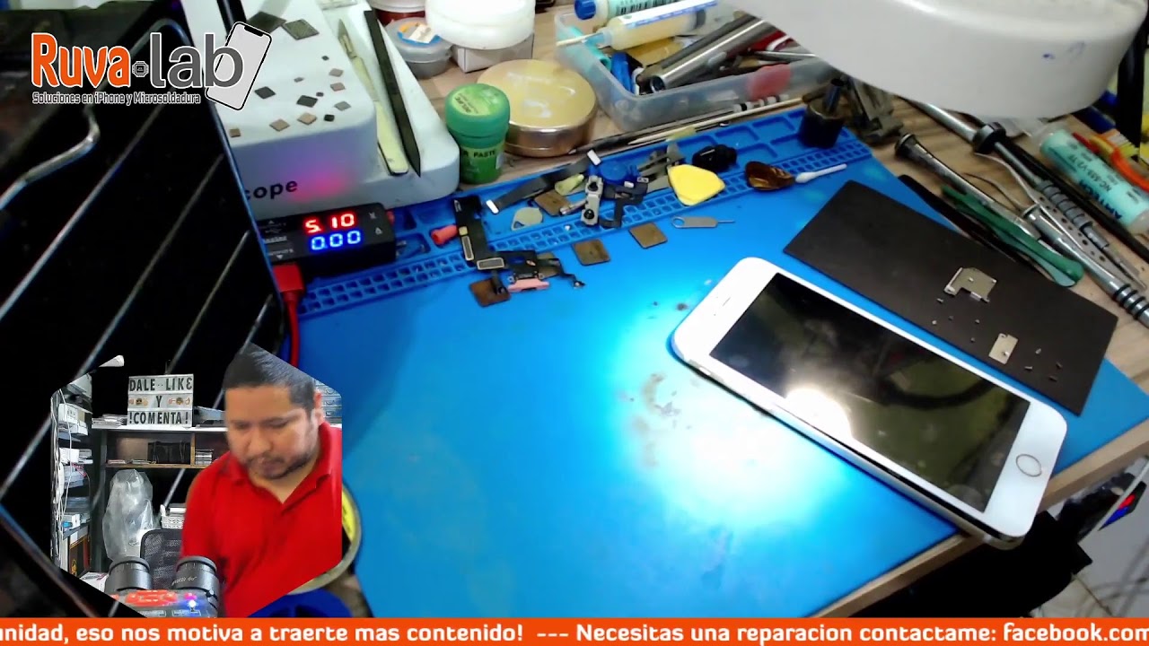 Diagnostiquemos iPhone 6SE No carga No enciende | Ruva Lab