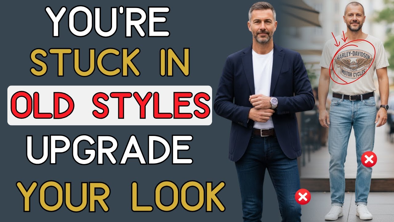 12 Items KILLING Your Style After 45 (And What to Wear Instead) | 45+ Men’s Casual