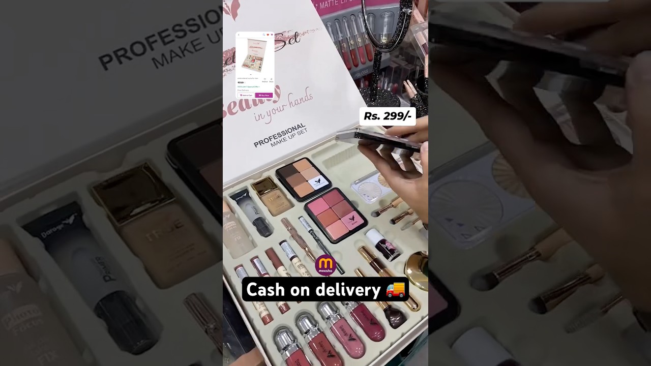 Professional makeup kit from meesho | meesho sale | shorts #meesho #shorts